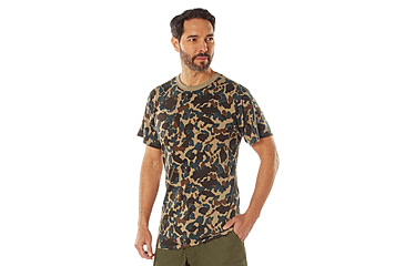 Image of Rothco X Bear Archery Fred Camo Moisture Wicking T-Shirt, Camo, Large, 613902036055