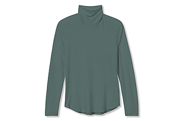 Image of Royal Robbins Vacationer Turtleneck Long Sleeve Shirt - Womens, Sea Pine, Small, Y612023349S