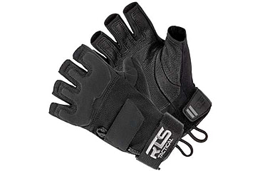 Image of RTS Tactical Front Line Gloves - Mens, Black, Large, RTS-72203