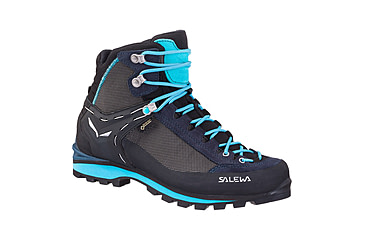 Image of Salewa Crow GTX Mountaineering Boots - Womens, Premium Navy/Ethernal Blue, 7, 00-0000061329-3985-7