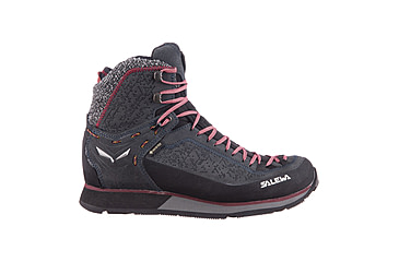 Image of Salewa MTN Trainer 2 Winter GTX Hiking Boots - Womens, Asphalt/Tawny Port, 7, 00-0000061373-988-7
