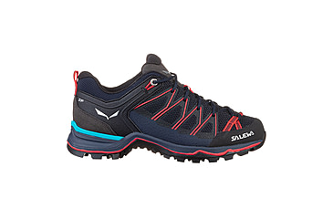 Image of Salewa MTN Trainer Lite Hiking Shoes - Womens, Premium Navy/Fluo Coral, 9.5, 00-0000061364-3993-9.5