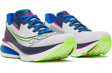 Image of Saucony Endorphin Azura, White/Navy, 9.5, S21070-124-9.5