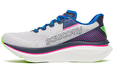 Image of Saucony Endorphin Azura, White/Navy, 9.5, S21070-124-9.5