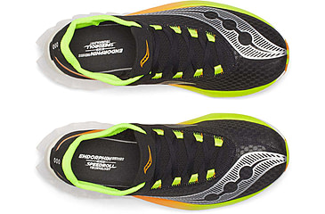 Image of Saucony Endorphin Pro 4 - Mens, Black/VO2, 12.5, S20939-343-M-12.5