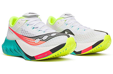 Image of Saucony Endorphin Pro 4 - Womens, White/Mutant, 9, S10939-97-M-9