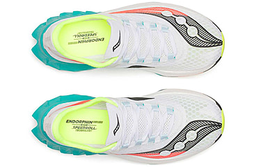 Image of Saucony Endorphin Pro 4 - Womens, White/Mutant, 9, S10939-97-M-9