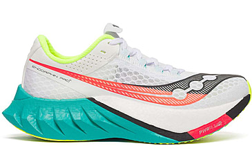 Image of Saucony Endorphin Pro 4 - Womens, White/Mutant, 9, S10939-97-M-9