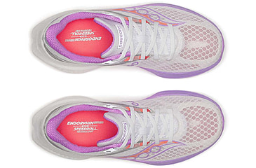 Image of Saucony Endorphin Speed 5 - Womens, White/Crocus, 10, S11007-340-M-10
