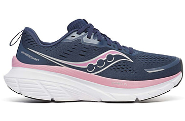 Image of Saucony Guide 18 - Womens, Navy/Orchid, 8.5, S10998-205-M-8.5