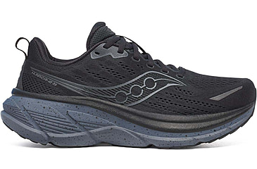 Image of Saucony Hurricane 25 - Mens, Black/Shadow, 10.5, S21026-206-M-10.5
