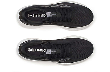 Image of Saucony Ride 18 - Mens, Black/White, 10, S21000-100-M-10