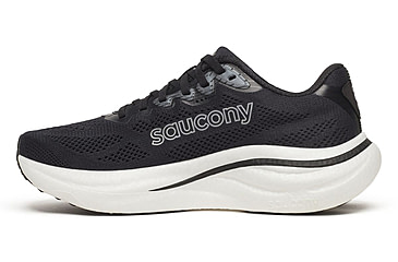 Image of Saucony Ride 19, Black/Silver, 12, S11055-100-12