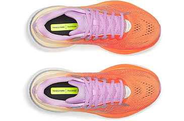 Image of Saucony Ride 19, Fire/Orchid, 9, S11055-126-9