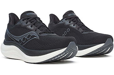 Image of Saucony Triumph 23 - Mens, Black/White, 9.5, S21023-200-M-9.5
