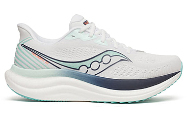 Image of Saucony Triumph 23, White/Navy, 6.5, S11023-172-6.5