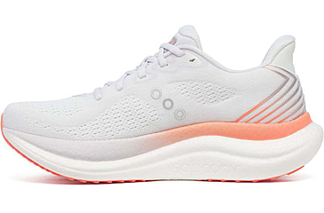 Image of Saucony Triumph 23 - Womens, White/Wistful, 9.5, S11023-244-M-9.5