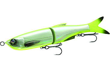 Image of Savage Gear 3D Jointed Glide Swimmer, Slow Sinking, Chartreuse Flash, 5 1/4in, 1oz, GS-135-CF