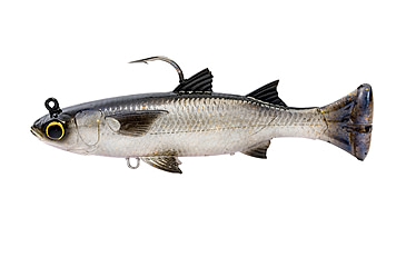 Image of Savage Gear Pulse Tail Mullet 3" RTF Silver Mullet 2 pc, 3710