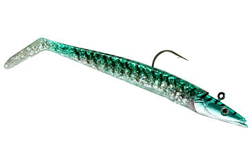 Image of Savage Gear Sandeel Soft Bait, Pack of 2, 6in, Mackerel, 1587031