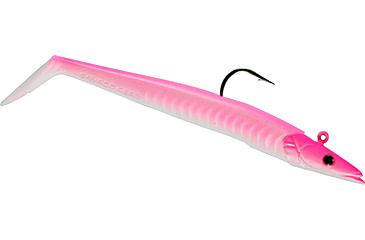 Image of Savage Gear Sandeel Soft Bait, Pack of 2, 5in, Pink/White, 1587022