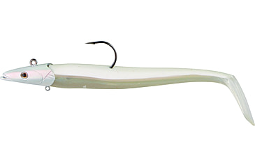 Image of Savage Gear Sandeel Soft Bait, Pack of 2, 5in, Real Pearl, 1587023