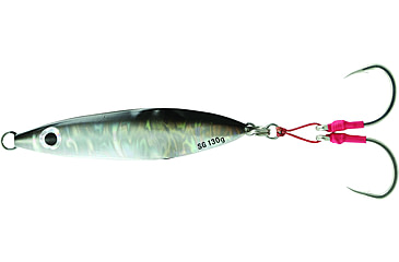 Image of Savage Gear Squish Erratic Swim Jig, 2 3/4oz, 3-3/4in, Dirty Silver Lumo, 1587115