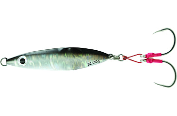Image of Savage Gear Squish Erratic Swim Jig, 4oz, 4-1/8in, Dirty Silver Lumo, 1587091