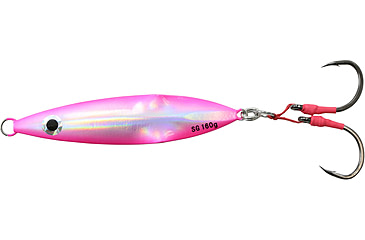Image of Savage Gear Squish Erratic Swim Jig, 4oz, 4-1/8in, Pink Ice, 1587094