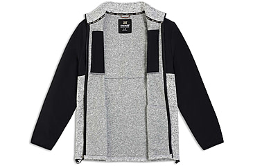 Image of Savage Arms Tactical Sweater Fleece Jacket - Mens, Grey/Black, Extra Large, 6M08GY00GRY-XL