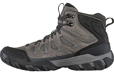 Image of Oboz Sawtooth X Mid B-DRY Shoes - Men's, Wide, Charcoal, 9, 24001-Charcoal-Wide-9