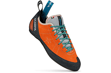Image of Scarpa Helix Climbing Shoes - Womens, Mandarin Red, 35.5, 70005/002-Mred-35.5