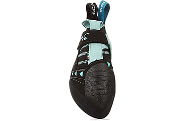 Image of Scarpa Instinct VS Climbing Shoes - Womens, Black/Aqua, 38.5, 70013/002-BlkAqua-38.5