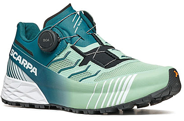 Image of Scarpa Ribelle Run Kalibra HT Shoes - Womens, Misty Jade/Deep Lagoon, 36, 33084/352-MstJdeDpLgn-36