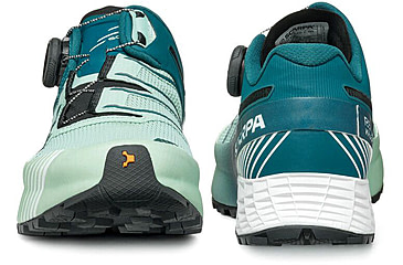 Image of Scarpa Ribelle Run Kalibra HT Shoes - Womens, Misty Jade/Deep Lagoon, 36, 33084/352-MstJdeDpLgn-36
