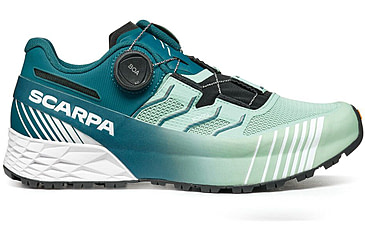 Image of Scarpa Ribelle Run Kalibra HT Shoes - Womens, Misty Jade/Deep Lagoon, 36, 33084/352-MstJdeDpLgn-36