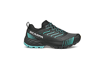 Image of Scarpa Scarpa Ribelle Run XT Shoes - Women's, Gray/Aqua Sky, 40, 33082/352-GryAqusky-40