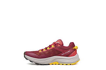 Image of Scarpa Spin Planet Shoes - Womens, Deep Red/Saffron, 41, 33063/352-DpRedSaf-41