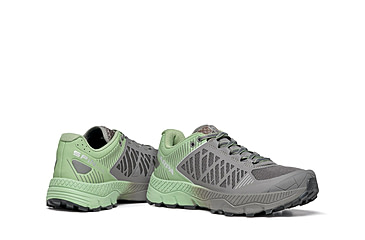 Image of Scarpa Spin Ultra Trailrunning Shoes - Womens, Shark/Mineral Green, 40, 33069/352-SrkMgrn-40