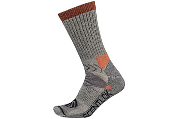 Image of ScentLok Hiker Crew Sock, Grey, MD 89242-105-MD