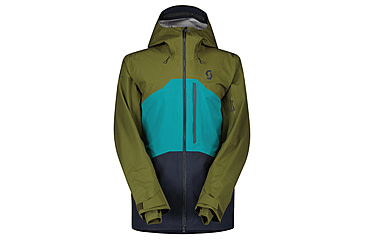 Image of SCOTT Vertic 3L Jacket - Mens, Fir Green, Large, 2837487392008