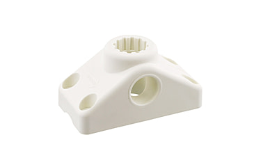 Image of Scotty 241 Side Deck Mount, White, 0241-WH