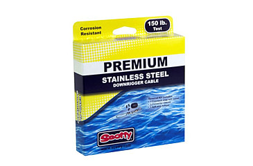 Image of Scotty Premium SS Downrigger Cable w/Terminal Kit 400ft Spool 620028