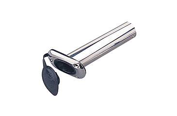 Image of Sea-Dog Stainless Steel Flush Mount Rod Holder w/Cap - 30 77705