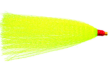 Image of Sea Striker Bucktail Teaser 3in, Yellow, 3/Pack, BTY3