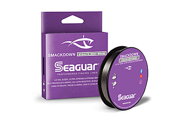 Image of Seaguar Smackdown Stealth Gray Braid Fishing Line, 150 yards, 65 lbs, 65SDSG150