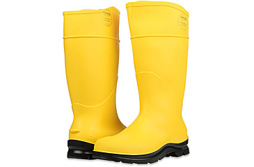 Image of Servus CT PVC 14in Steel Toe Boot - Mens, Yellow / Black, 7, 18835-YLW-070