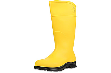 Image of Servus CT PVC 14in Steel Toe Boot - Mens, Yellow / Black, 7, 18835-YLW-070