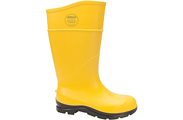 Image of Servus CT PVC 14in Steel Toe Boot - Mens, Yellow / Black, 7, 18835-YLW-070