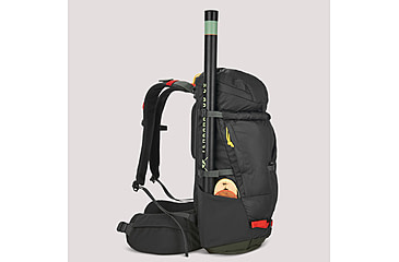 Image of Sierra Designs Flex Hike 20-30L Backpacks, Peat/Fiery Red, 80711823PT